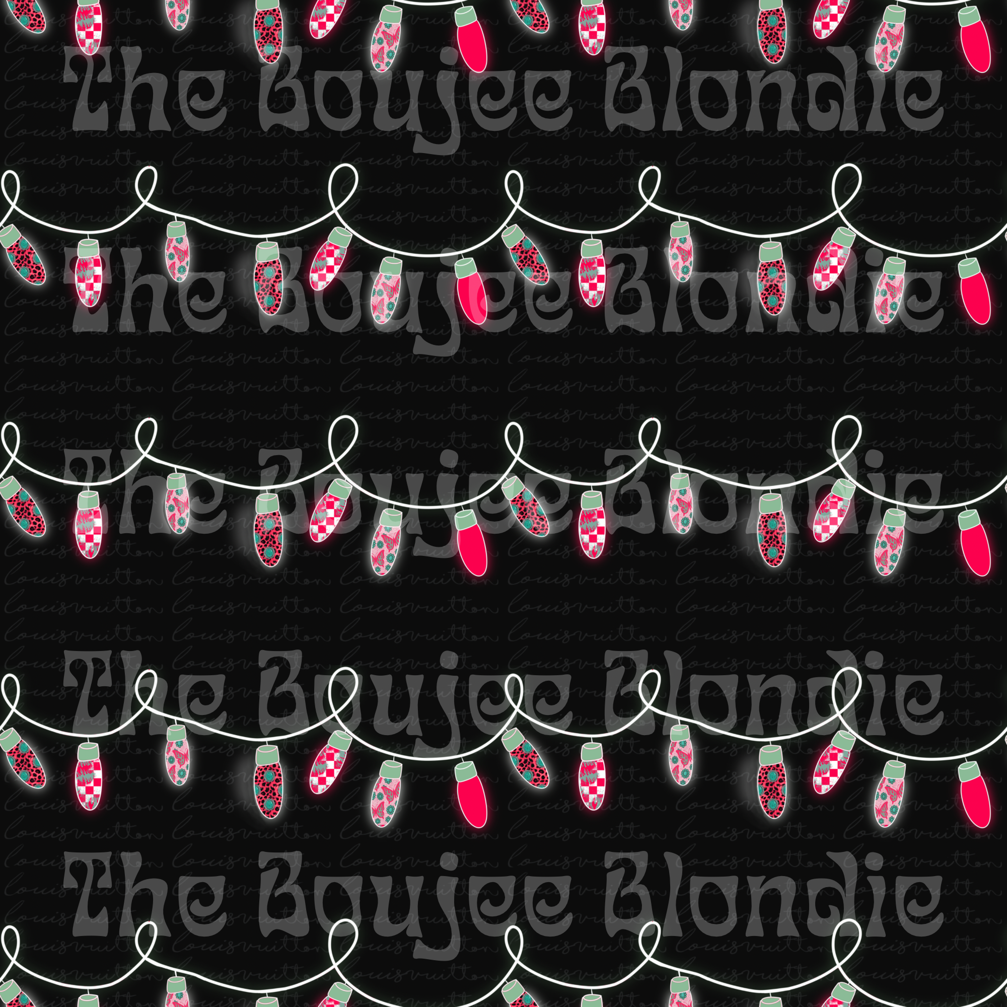 Boujee Christmas Lights