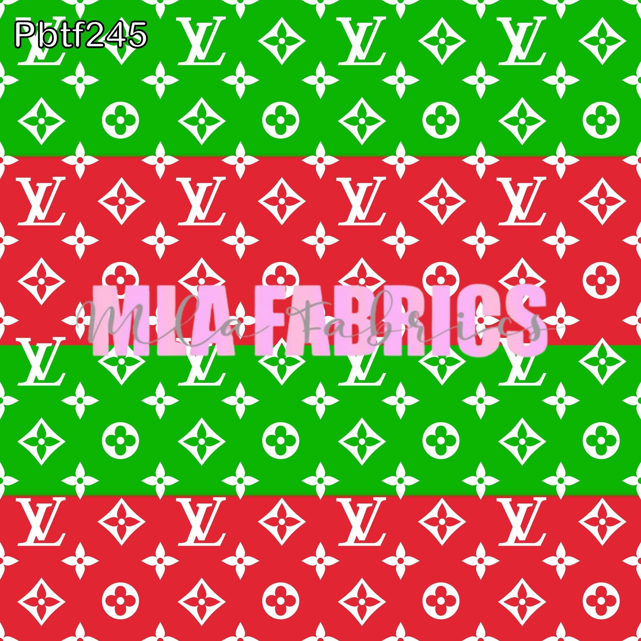 Green & Red Regular Headwrap